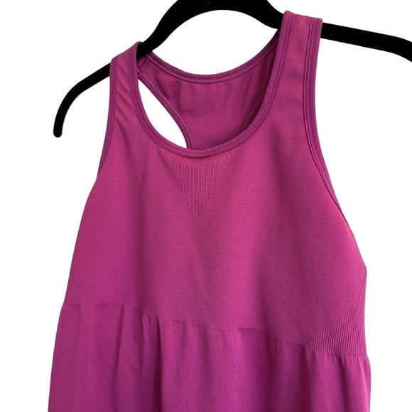 Patagonia Purple Racerback Activewear Tank, Built in Bra, Size M - Picture 2 of 7